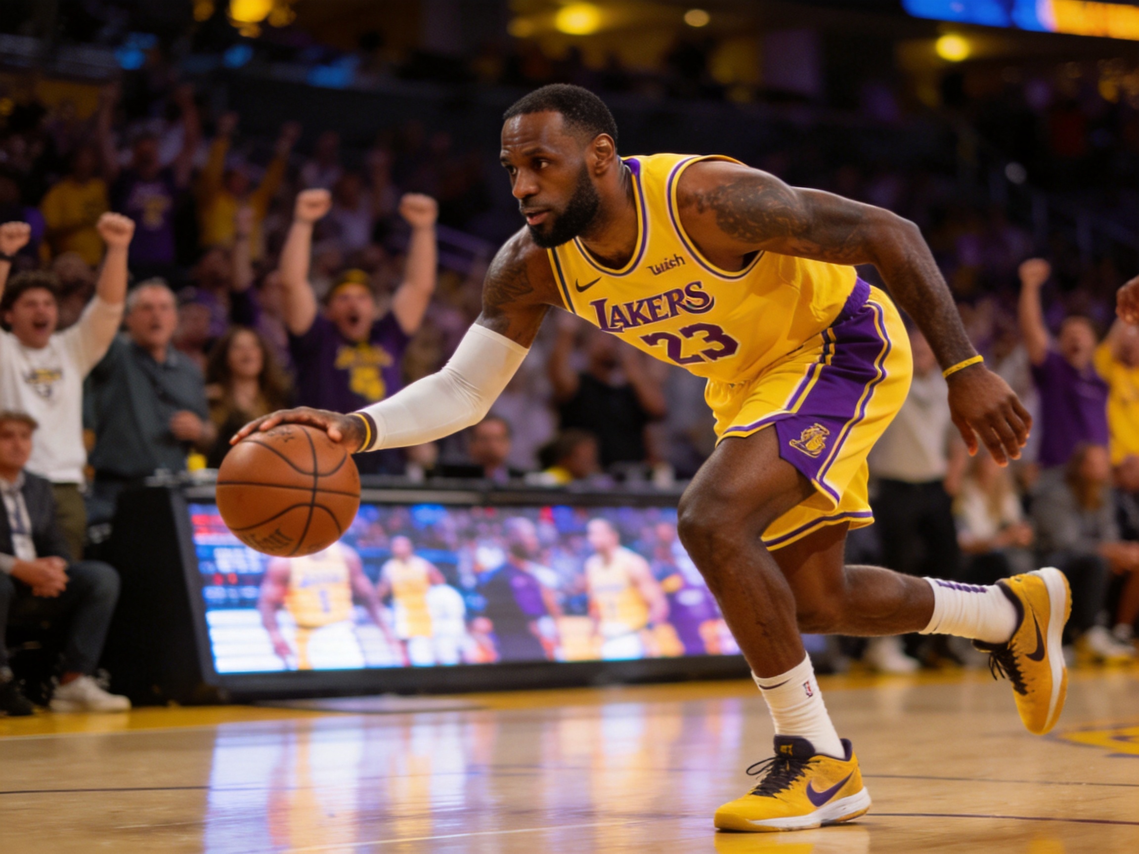NBA常规赛 湖人vs勇士比赛分析